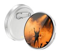 Digital Pin for Bag | Anime Video Display Touch Screen | Smart Digital Screen Badge - For Collectors Fans Students Teens Theme Party Living Room Travel Office Home Shopping