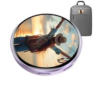 Digital Pin - Intelligent 4.32 Centimeter Keychain with High Definition Screen | Digitally Displayed Pin | for Bag Business Cosplay Door Jewelry Certificate