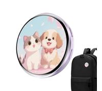 Digital Pin | IPS HD Touch Screen Rechargeable Electronic Pin Badge with Photo Display - For Daily Travel, Holiday, Cosplay, Conventions, Parties, Collectors, Teens, Se référer à la description, Iron