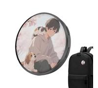 Digital Pin, Touch Screen IPS Portable Connected, Electronic Pin Badge with Photo Display | For Parties, Travel, Holidays, Conventions, Fandoms, Collectors, Fans, Se référer à la description, Iron