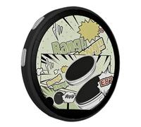 Digital Pins,Decorative Magnetic Screen Video Display | Funny Electronic Badges 4.2cm - For Workplace Convention Fan Meeting Birthday Nurse Employee Service, Se référer à la description, ABS+