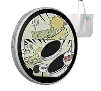 Digital Pins, Magnetic Touch Screen Photo Button | Funny Electronic Badges 4.2 cm | for Service, Workplace, Convention, Meeting Fans, Birthday, Business, Se référer à la description, ABS+Metal