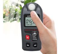 Digital Plant Light Meter: Portable Accurate PAR Lumen Tester LCD Illuminance Detector | Measuring Device for Brightness, Light Intensity, Indoor Gardening, Cr Monitor