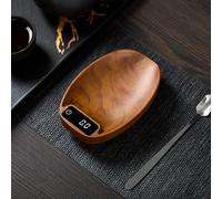 Digital Pocket Scale 200g/0.1g, High Precision Mini Gram Scale for Kitchen, Jewelry, Coffee & Tea, Portable LCD Display Scale with Spoon(Brown)