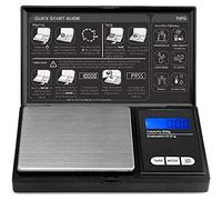 Digital Pocket Scale - 200g x 0.01g - Black (Batteries Included)