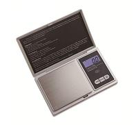 Digital Pocket Scale 200G X 0.01G Digital Pocket Scale Libra Mini Laboratory Balance Tea Jewelry Scale 0.01G Calibration Electronic Weighing Machine Silver