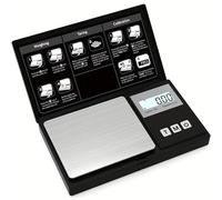 Digital Pocket Scale 200g x 0.01g Precision Gram Scale with LCD Display, Mini Jewelry Weighing Scale with Tare Function for Gold, Coffee, Food & Herbs