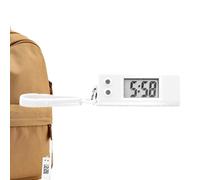 Digital Pocket Watch - Clear Screen Keychain Watch with Accurate Time Display | Silent Pendant Clock for Kids, Students, Nurses, Travel Use, Compact Handy Timepiece