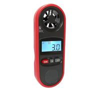 Digital Portable Handheld Anemometer Accurate Air Speeds & Temperature Measurement Device ABS For Outdoor Activity Wind Temperature Meter