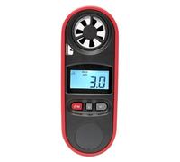 Digital Portable Handheld Anemometer Accurate Air Speeds & Temperature Measurement Device ABS for Outdoor Activity Digital Anemometer