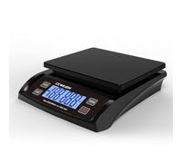 Digital Postal Scale Black, 30kg/0.1oz 66lb High Precision Shipping Scale with PCS/Tare Function, Multifunctional Kitchen Scale for Packages, Food, Hardware, Medicine, Easy Unit Conversion