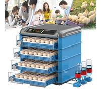 Digital Poultry Hatcher with Automatic Egg Turning and Temperature Control, LED Screen for Hatching Chickens, Ducks, and Birds