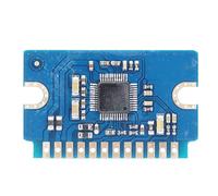 Digital Power Amplifier Board High Performance 20W+20W Stereo Audio Module with Advanced Protection Circuit for DIY Audio Projects and Home Theater Systems Plastic Material 38mm x