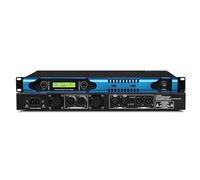 Digital Power Amplifier Dual-Channel 350W, Adjustable Volume, 1U Rack Mount for Passive Speakers and Outdoor Bass Subwoofer