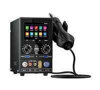 Digital Power Supply with Hot Air Station and Soldering Iron Function for PCB Repair and Soldering, Supports D115 Handle