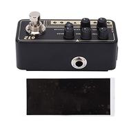 Digital Preamp Pedal, Classic Rock Sound Effect with Cabinet Simulation, Black Metal Shell - Accurate Tone Dynamics, Dual Channel Mode, Reliable Performance for Guitarists