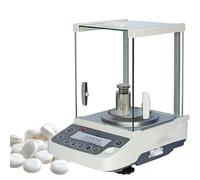 Digital Precision Analytical Balance Scale, 0.0001g Accuracy, Max Capacity 220g, High Precision Electronic Lab Weighing Scale for Scientific Use