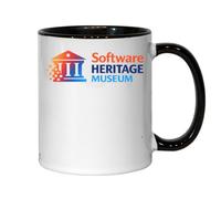 Digital Preservation of Software History Ceramic Tea Coffee Mug Black