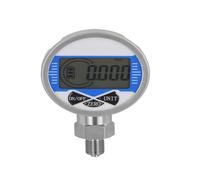 Digital Pressure Gauge 6bar 400bar Air Liquid Fuel Oil Water 60/80/100mm dial Pressure Manometer M20*1.5 G1/4 Pressure Gauge(60mm M20-1.5,0-1.6bar)
