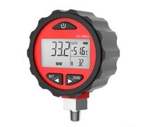 Digital Pressure Gauge Pg-30pro For Hvac Systems, 1/8 Inch Npt Connection, High And Low Range Tester With Data Storage And Ol, Blue(High pressure)
