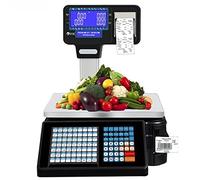 Digital Price Computing Scale, Dual Display, 63 Shortcut Keys for Supermarket/Retail Store/Warehouse Weighing