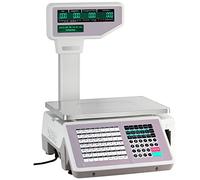 Digital Price Computing Scale with Double-Sided LCD Display, 30Kg/60Lbs Capacity, Thermal Printer for Cash Register, Versatile Electronics Scale for Retail Use