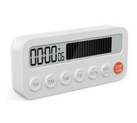 Digital Productivity and Clock 2 in 1 Visual Count Up Down Magnetic Back Large LCD Display Volume Adjustable Kids Management Tool for Testing Exercise Game Teaching Learning