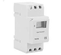 Digital Programmable Timer Switch THC15A for Automated Equipment 220 240VAC 20A Din Rail Mountable Time Controller