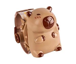 Digital Projector Watch - ABS 25cm | Capybara Animal Adjustable Projection Watch with 24 Patterns | Kids Projection Watchh for Children Ages 3+ for Learning Play and Time-Telling Use