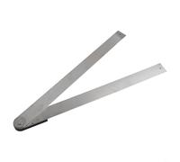 Digital Protractor Angle Finder 0-360° with LCD Display for Measuring Angles, Stainless Steel Ruler with Metric and Imperial Dual Scale, Locking K(300MM)