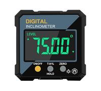 Digital Protractor - Magnetic Digital Angle Gauge from ABS | Protractor with LED Display, Precision for Carpentry, Woodworking, DIY Work, Reliable Battery