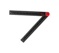 Digital Protractor Ruler - 360° Locking Knob, 2 - in - 1 Precision Angle Measurement Tool with Large LCD Display for Drawing and Construction (Type 2)
