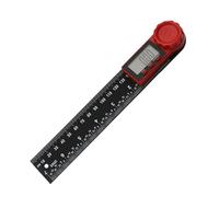 Digital Protractor Ruler, Digital Forecast, Inclinometer with LCD Display, Electronic Goniometer Angle Length Measuring Tool for Construction, Highly Accurate Protractor Perfect for Renovi