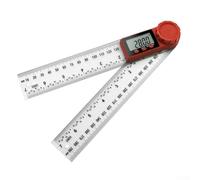 Digital Protractor With 2-in-1 Functionality Combining Angle Measurement And Straight Ruler For Accuracy(0-200)