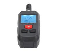 Digital Psychrometer Handheld Temperature Humidity Meter with High Precise Measurement for HVAC with Dew Point and Wet Bulb Temperature, Data Logger LCD Backlight for Indoor and