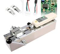 Digital Pull Force Meter - 500N Manual Horizontal Gauge for Wire Harness Tensile Testing - 150mm Effective Travel - Precision Force Measurement Equipment