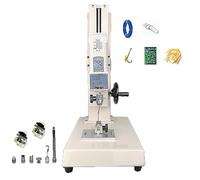 Digital Pull Force Tester 10-1000N, High Precision Push Pull Gauge, Manual Horizontal Force Testing Equipment with Fixture, Accurate Measurement Tool