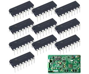 Digital Pulse Sequence Board 10 Channel Counter Module Electronic Components Kit | Circuit Design, Engineering, Student Project Module for Hobby, Experiment Laboratory, Teaching Practice