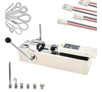 Digital Push-Pull Force Gauge - 500N Tensile Tester - 150mm Travel Length for Wire Harness Testing - Manual Horizontal Design, Accurate Measurements