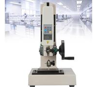 Digital Push-Pull Force Tester, Manual Horizontal Tensile Test Stand, Wheel-Driven with 500N Force Gauge for Accurate Material Testing