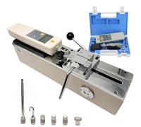 Digital Push Pull Force Tester, Manual Horizontal Test Bench with Adjustable Clamp for Accurate Measurements in Labs, Schools, and Factories