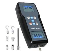 Digital Push-Pull Force Tester with Peak Hold, 4 Measurement Units, Data Output for Manufacturing, Electronics, Building Hardware, Textile, Auto Parts