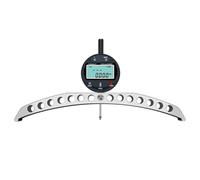 Digital Radius Gauge, Electronic Inside & Outside Measuring Tool with Changeable Jaw, Displacement 0-25.4mm for Tool and Die Makers