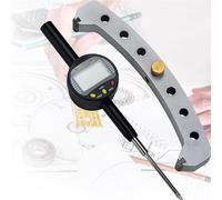 Digital Radius Gauge with 200mm Measuring Jaws - High Accuracy Inside and Outside Radius Measuring Range 450-2500mm