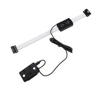 Digital Readout Linear Scale for DRO Remote Display 0-300mm 0.01mm Resolution with LCD Screen, 120 in/s Measurement Speed, Compatible