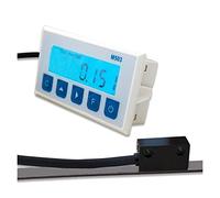 Digital Readout, M503 Miniatur Magnetic Grid Scale Integrated Embedded Measurement System Linear Encoder Digital Display DRO,Simple Operation(M503-TR50-2000mm)
