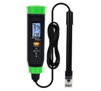 Digital Rechargeable Dissolved Oxygen Meter | Precise DO Tester w/Self-Floating Probe, Long Cable, LCD & Eco-Friendly Battery | Ideal for Fish Tanks, Hydroponic & More