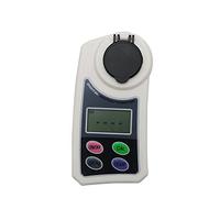Digital Refractometer 0-55% Brix LCD Display Use for Measure The Sugar Content in Water Samples, Food, Fruits, and Crops(Amszj)