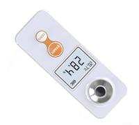 Digital Refractometer for atc USB Rechargeable for Wine Juice ABS Digital Refractometer IP67 Waterproof for Brewing Hand Held Refractometer for Home Brewing and Wine Making Digital for brix Meter