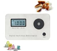Digital Refractometer for Gemstones and Jewelry Testing, Gemstone Tester for Identifying Stones, Refractive Index 1.300-3.000
